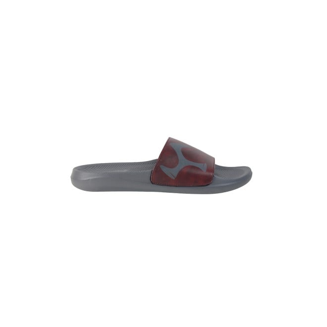 Mochi Men Maroon Casual Slippers & Flip Flops (SKU: 207-28-44-42)