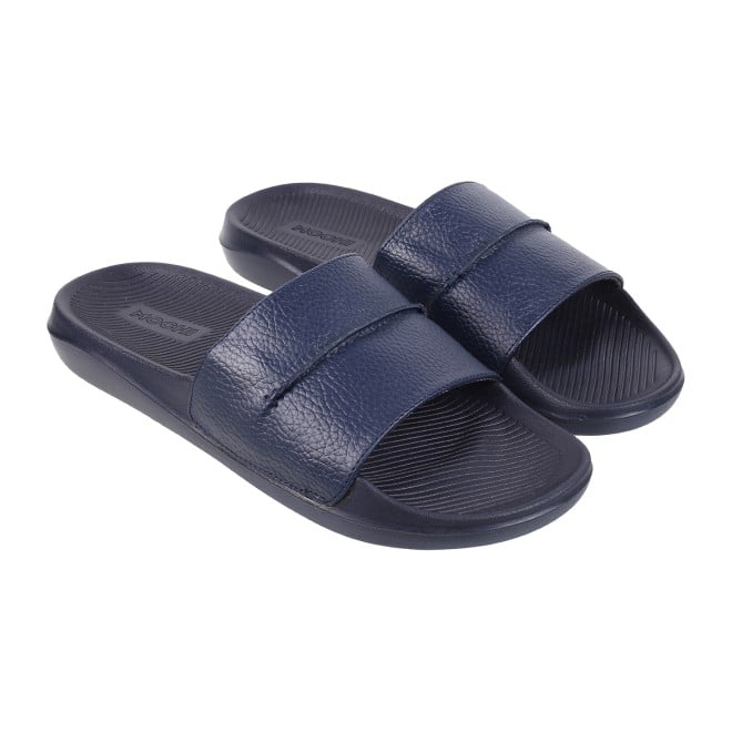 Mochi Men Blue Casual Slippers