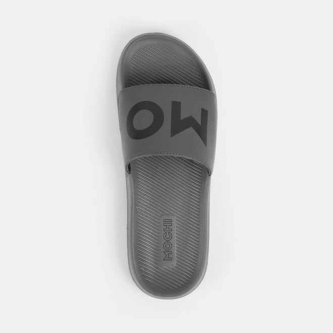 Mochi Men Grey Casual Slippers (SKU: 207-60-14-40)