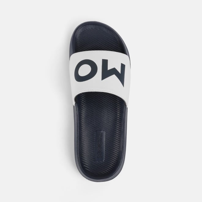 Mochi Men White Casual Slippers (SKU: 207-60-16-40)