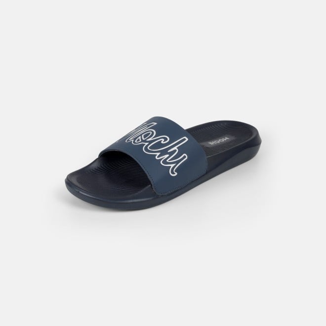 Mochi Men Blue Casual Slippers (SKU: 207-68-45-40)