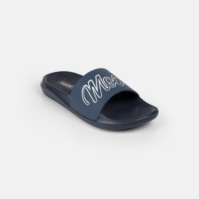 Mochi Men Blue Casual Slippers (SKU: 207-68-45-40)