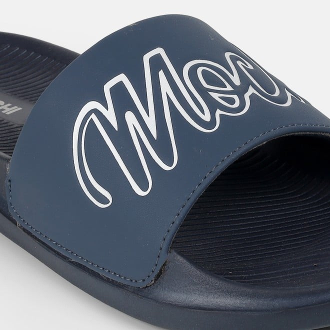 Mochi Men Blue Casual Slippers (SKU: 207-68-45-40)