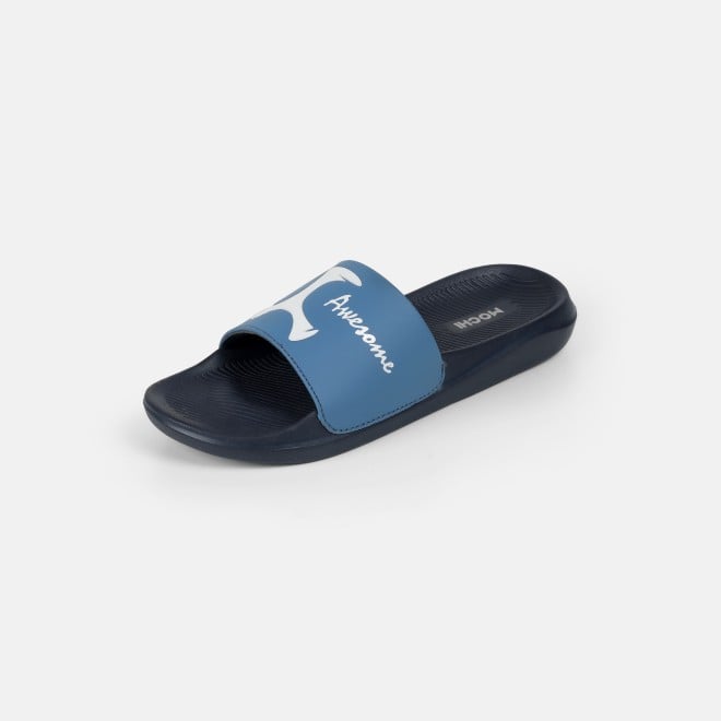 Mochi Men Blue Casual Slippers (SKU: 207-69-45-40)