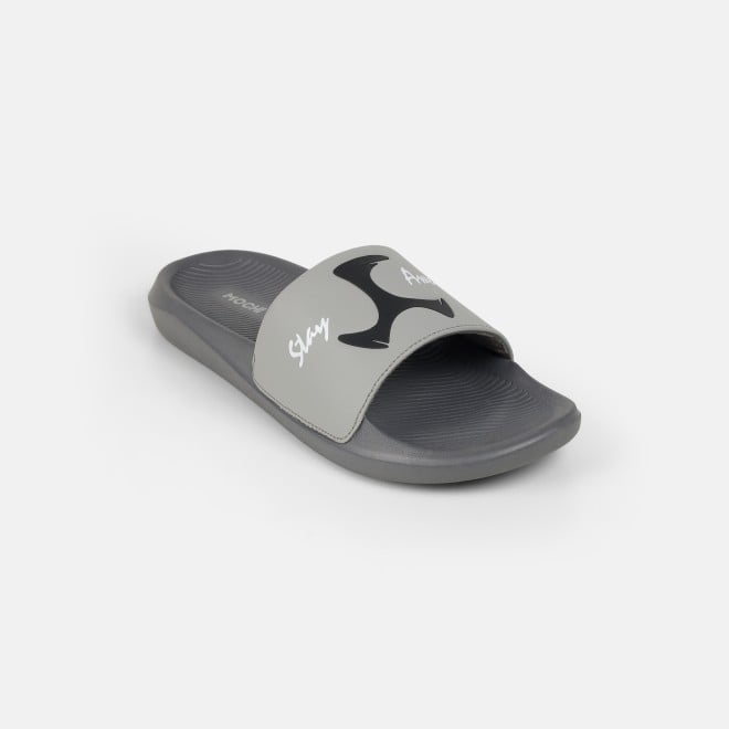 Mochi Men Grey Casual Slippers (SKU: 207-69-14-40)