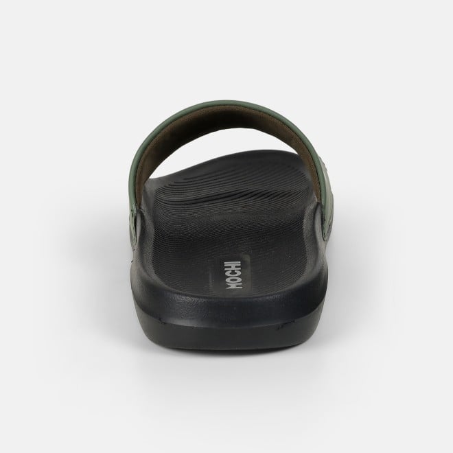 Mochi Men Green Casual Slippers (SKU: 207-69-21-40)