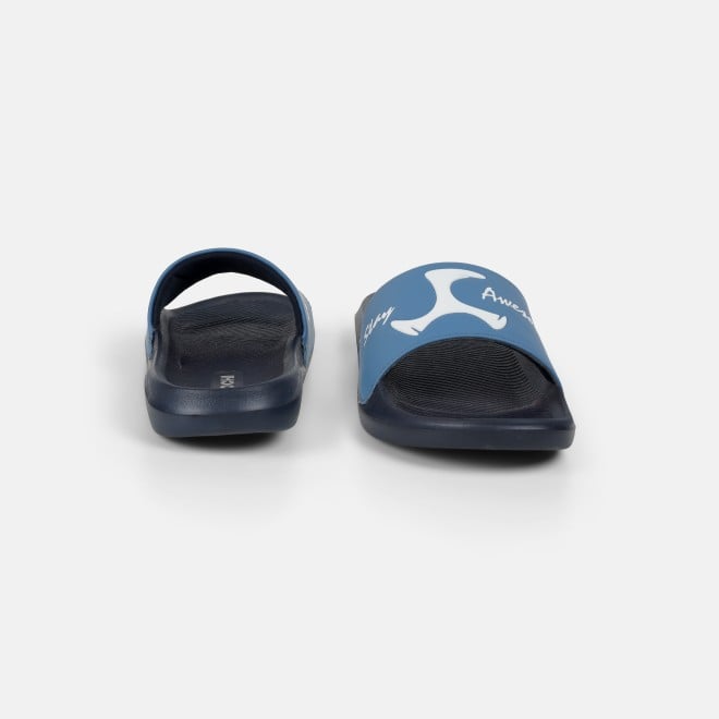 Mochi Men Blue Casual Slippers (SKU: 207-69-45-40)