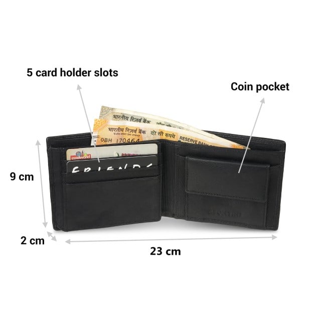 Mochi Men Black Mens Wallets Bifold (SKU: 21-44-11-10)