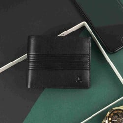 Men Black Formal Wallet