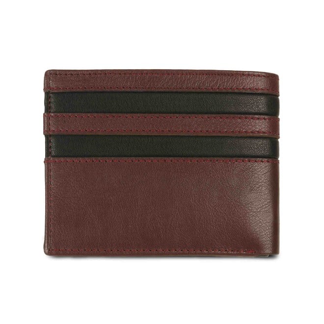 Mochi Men Maroon Formal Wallet (SKU: 21-68-44-10)