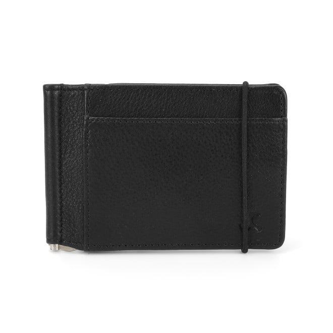 Mochi Men Black Mens Wallets Money Clip Wallet (SKU: 21-79-11-10)