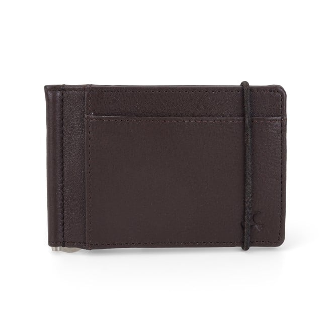 Mochi Men Brown Mens Wallets Money Clip Wallet (SKU: 21-79-12-10)