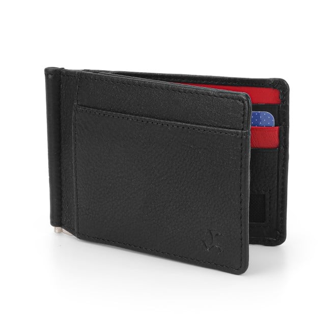 Mochi Men Black Mens Wallets Money Clip Wallet (SKU: 21-79-11-10)