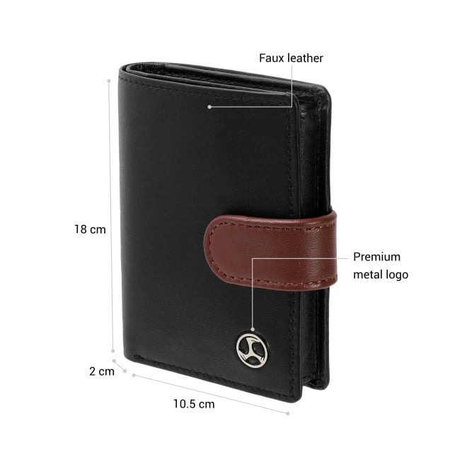 Mochi Men Black Wallet (SKU: 21-80-11-10)