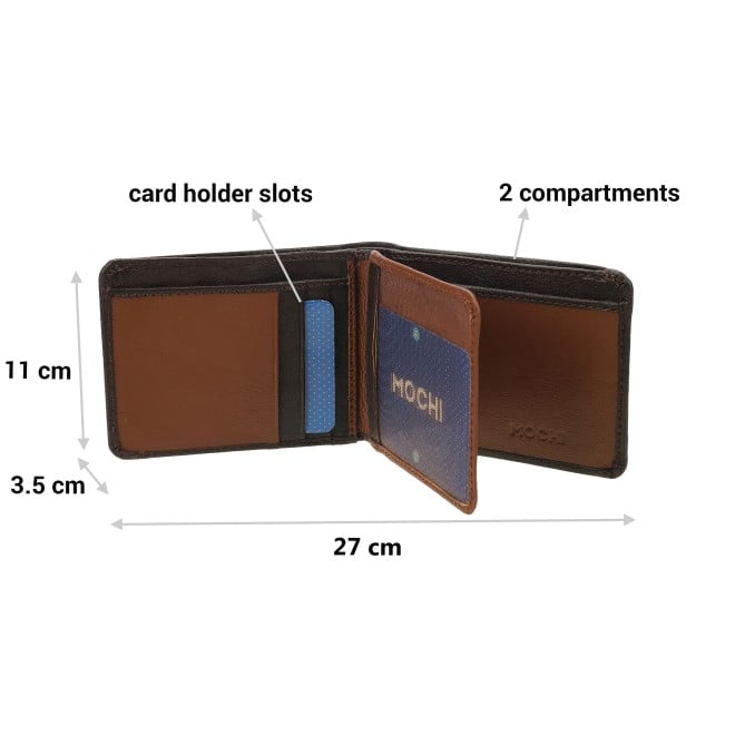 Mochi Men Brown Wallet (SKU: 21-84-12-10)
