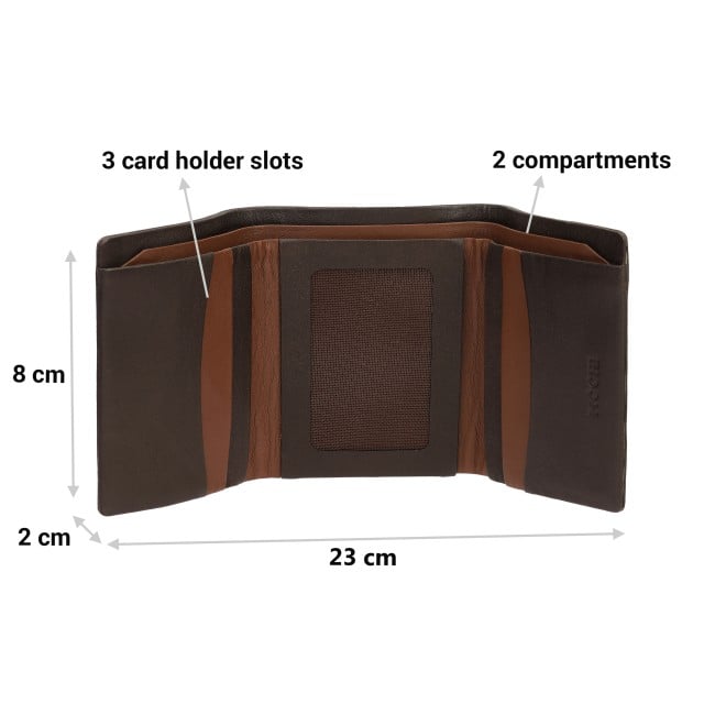Mochi Men Brown Wallet (SKU: 21-85-12-10)