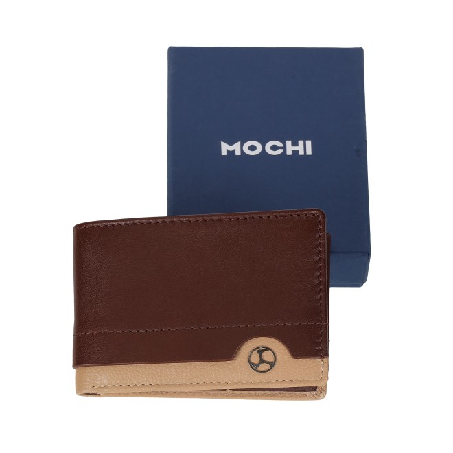 Mochi Men Brown Wallet (SKU: 21-91-12-10)