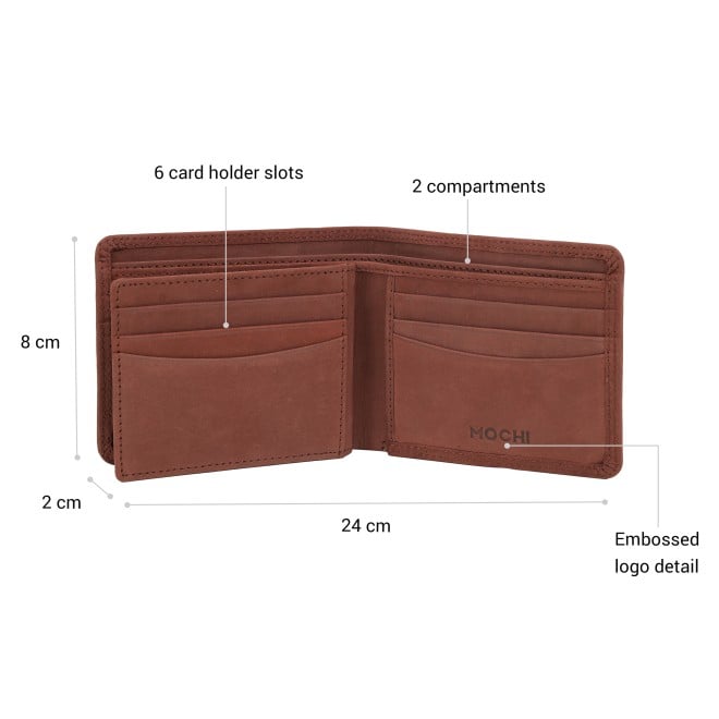 Mochi Men Brown Wallet (SKU: 21-93-12-10)