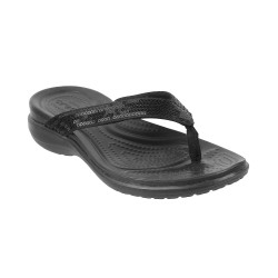 Crocs Black Casual Slippers
