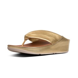 FitFlop Gold Casual Slip Ons