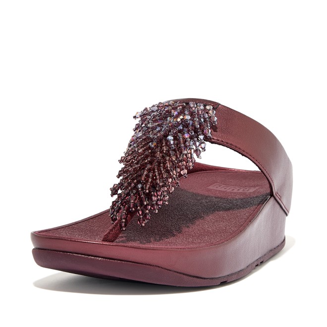 FitFlop Wine Casual Slippers for Women