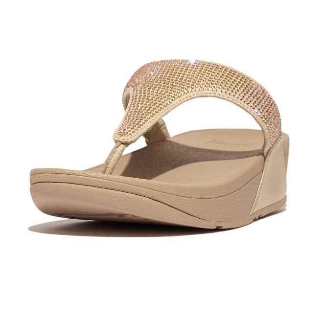 Fitflop Lulu Crystal Embellished Toe-Post Sandals (SKU: 228-208-20-5)