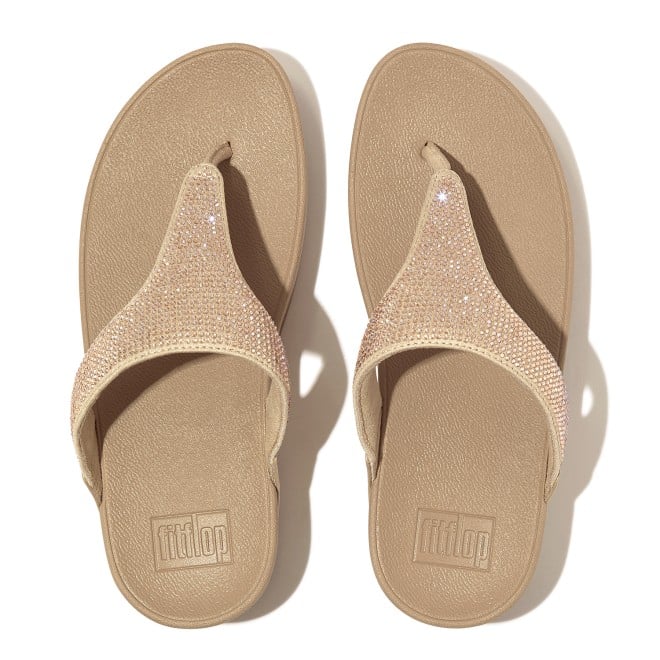 Fitflop Lulu Crystal Embellished Toe-Post Sandals (SKU: 228-208-20-5)