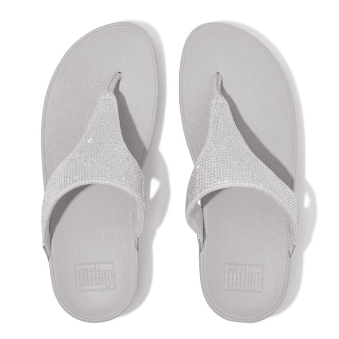 Fitflop Lulu Crystal Embellished Toe-Post Sandals (SKU: 228-208-27-3)