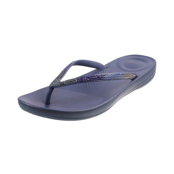 FitFlop Navy-Blue Casual Slippers for Women
