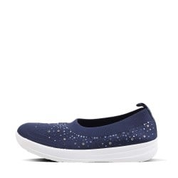 Ombre Crystal Ballet Pumps