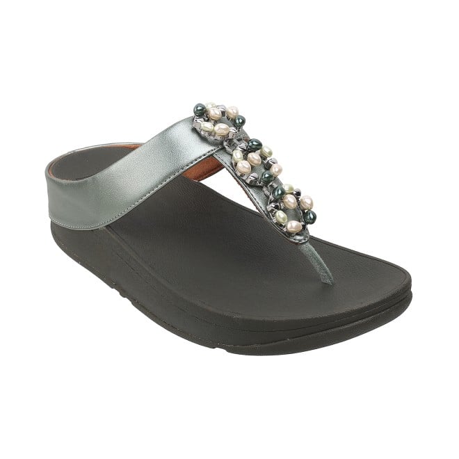 Fitflop Pearl Chain Toe Post Sandals (SKU: 228-225-21-4)