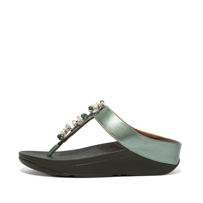 Fitflop Pearl Chain Toe Post Sandals