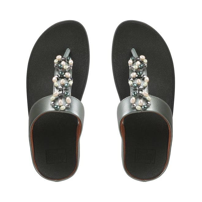 Fitflop Pearl Chain Toe Post Sandals (SKU: 228-225-21-4)