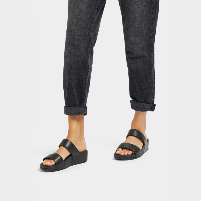 Fitflop Lulu Leather Slides (SKU: 228-232-11-3)