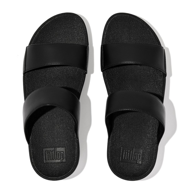 Fitflop Lulu Leather Slides (SKU: 228-232-11-3)