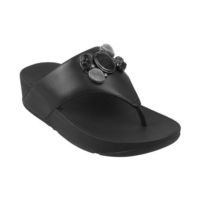 FitFlop Black Casual Slip Ons for Women