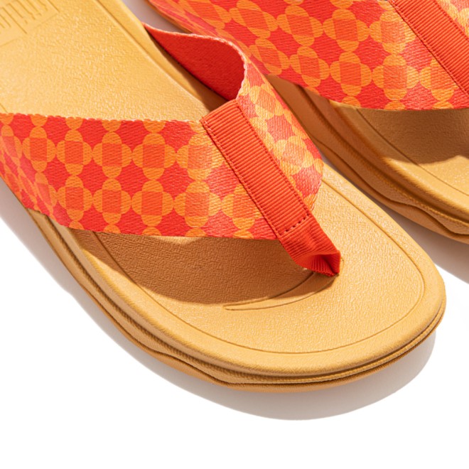 Fitflop Webbing Toe Post Sandals (SKU: 228-234-25-5)