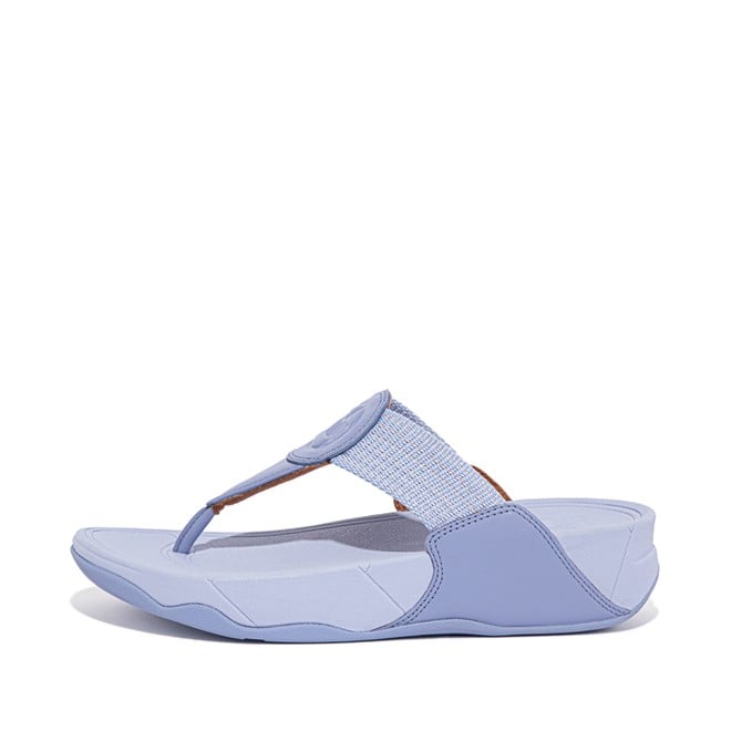 Fitflop Walkstar Finestripe Webbing Toe-Post Sandals (SKU: 228-236-26-4)