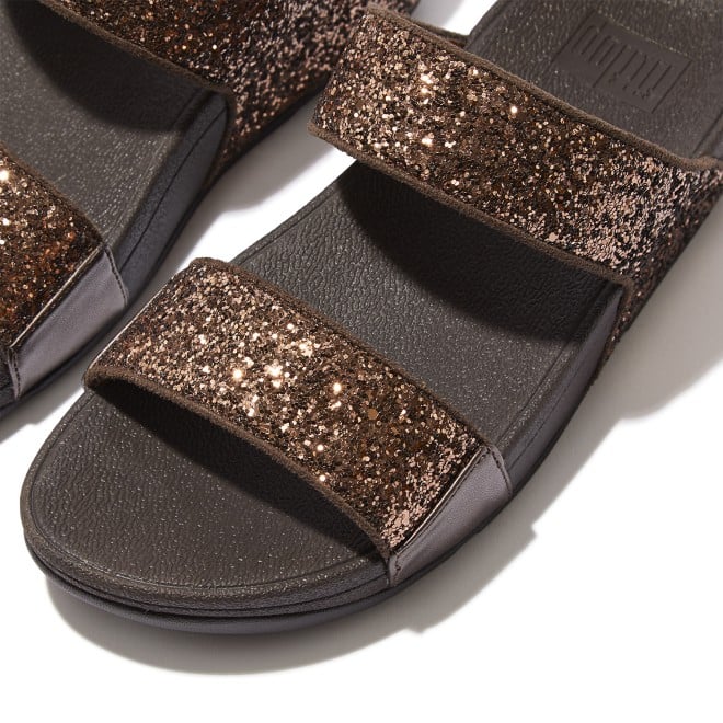 Fitflop Lulu Glitter Slides (SKU: 228-301-46-5)