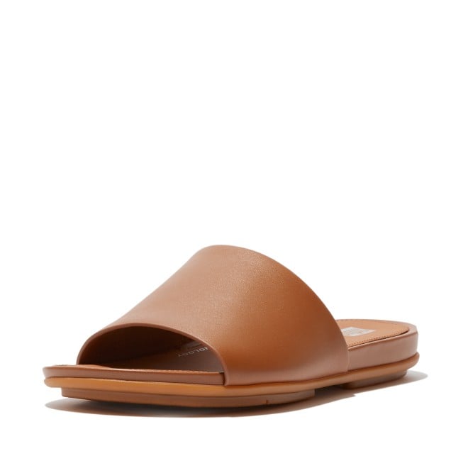 Fitflop Gracie Leather Pool Slides (SKU: 228-307-23-3)