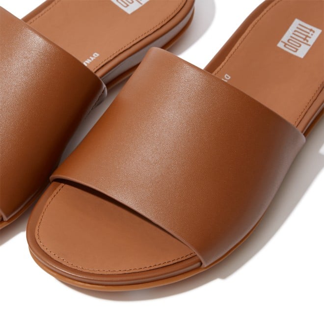 Fitflop Gracie Leather Pool Slides (SKU: 228-307-23-3)