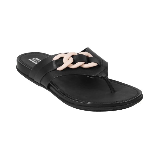 Fitflop Women Black Casual Slippers (SKU: 228-343-11-3)