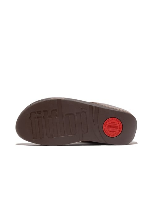 Fitflop Halo Bead-Circle Metallic H-Bar Slides (SKU: 228-383-46-5)