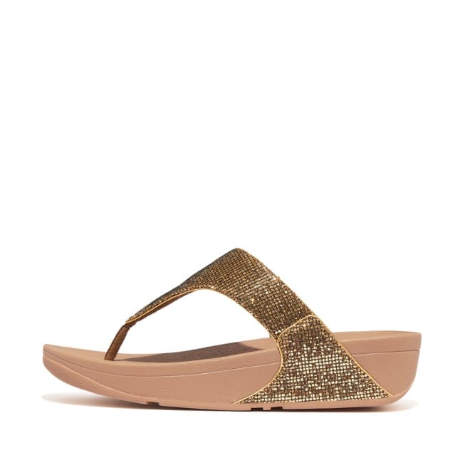 Fitflop Lulu Glitterball Toe-Post Sandals