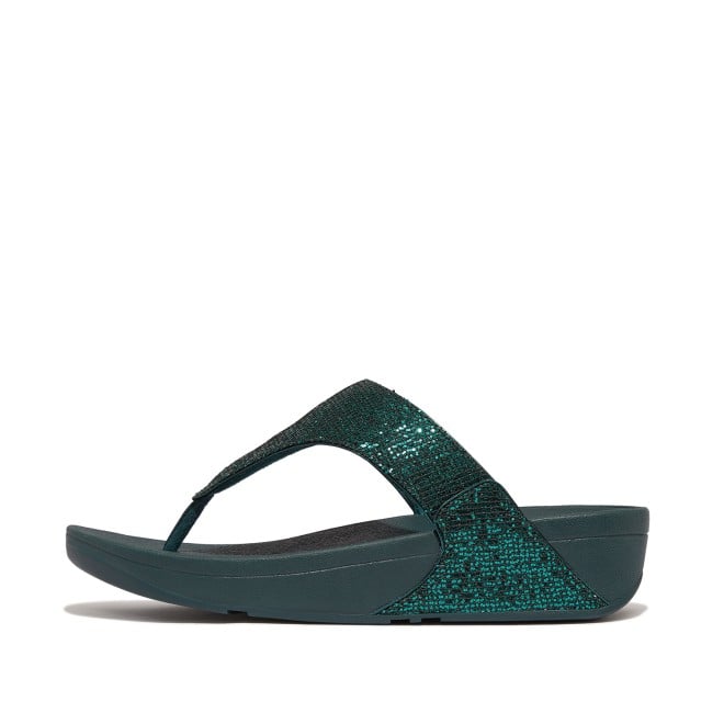 Fitflop Lulu Glitterball Toe-Post Sandals (SKU: 228-397-98-3)