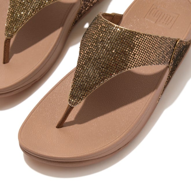 Fitflop Lulu Glitterball Toe-Post Sandals (SKU: 228-397-15-3)