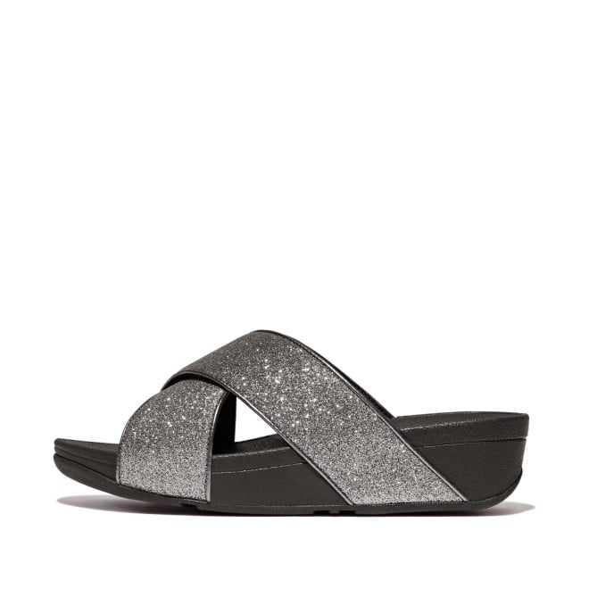 Fitflop Lulu Glitterdust Cross Slides
