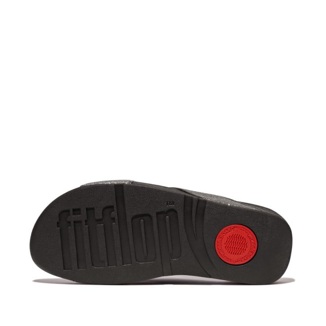 Fitflop Lulu Glitterdust Cross Slides (SKU: 228-400-14-3)