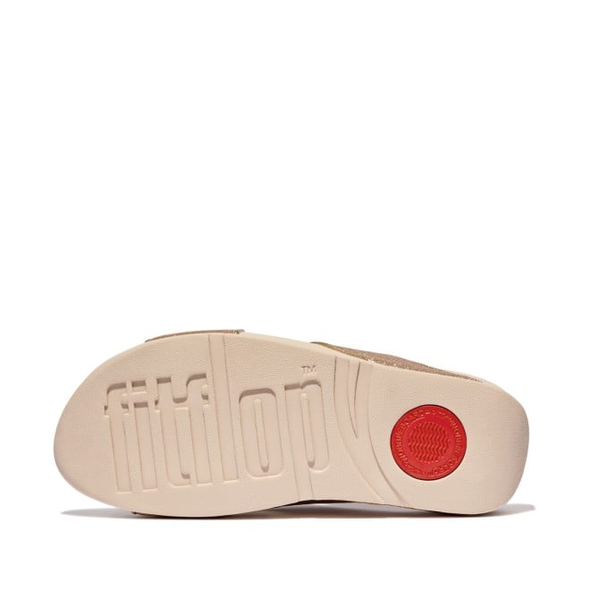 Fitflop Lulu Glitterdust Cross Slides (SKU: 228-400-51-4)