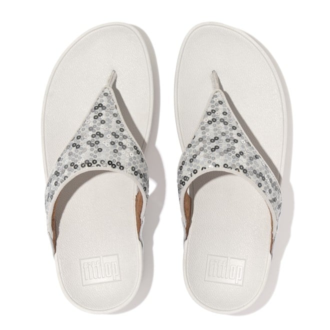 Fitflop Lulu Sequined Toe-Post Sandals (SKU: 228-401-27-3)